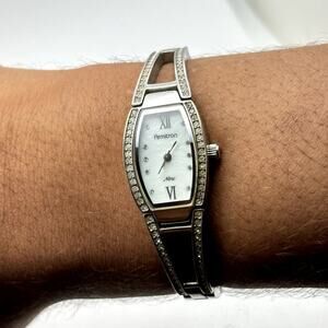 Armitron Silver & Crystal Watch